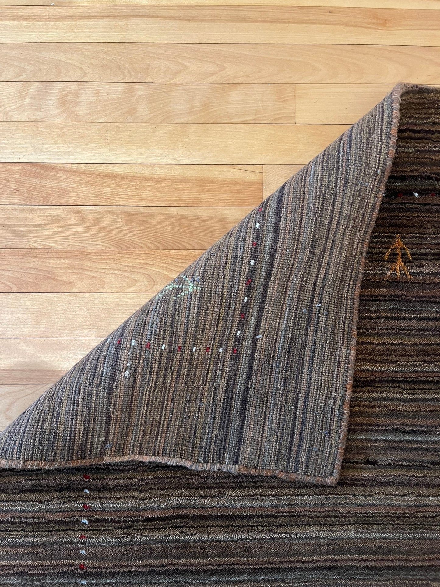 Oushak Rug, Contemporary Gabeh Hand made 6 x 4 Ft