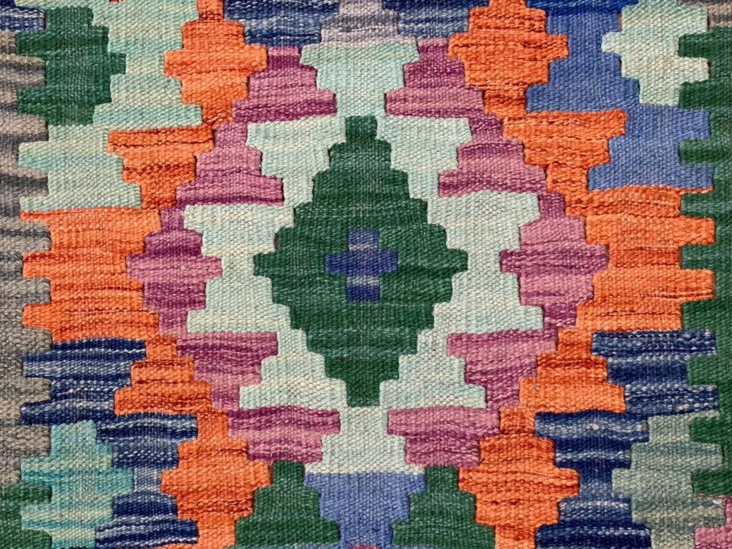 Hand Knotted Afghan Chobi Kilim Kilm Wool Area Rug 5 x 3 Ft