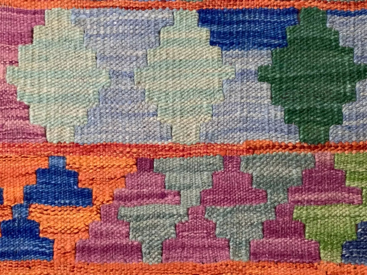 Hand Knotted Afghan Chobi Kilim Kilm Wool Area Rug 5 x 3 Ft