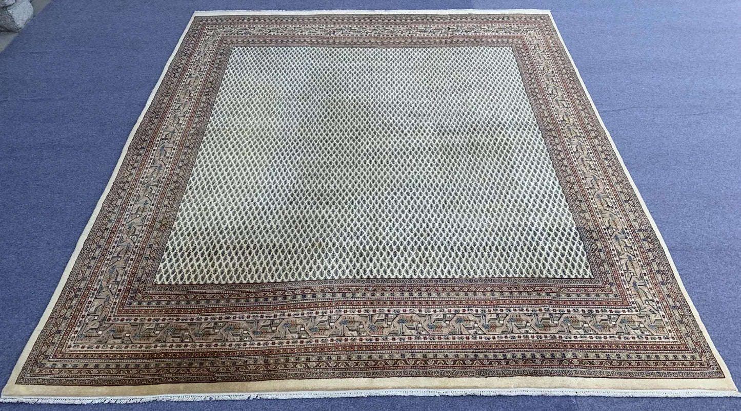 Two Afghan Gabbehs and Badam Gul Mir Wool Area Rug