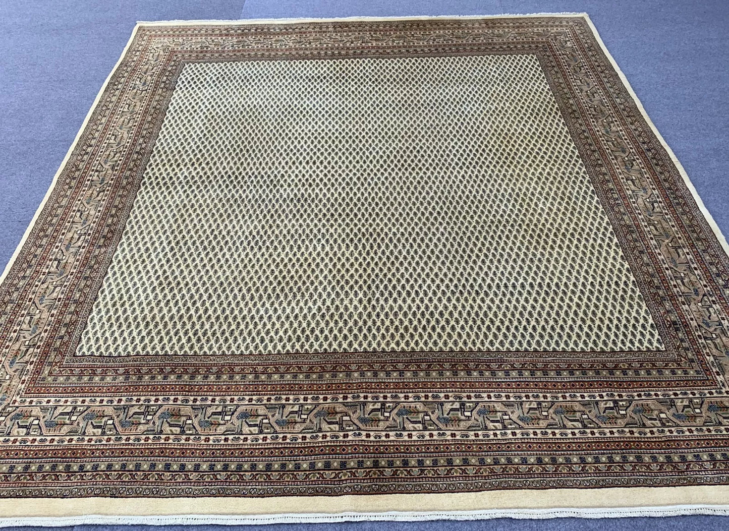 Two Afghan Gabbehs and Badam Gul Mir Wool Area Rug